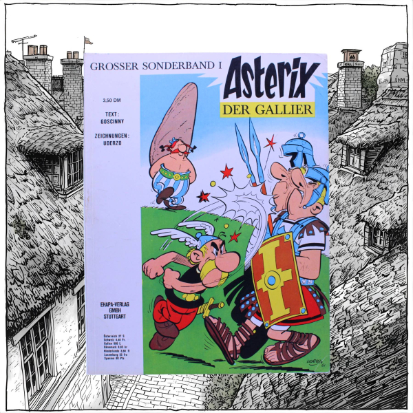 Asterix - grosser Comic Sonderband (Softcover) Nr. 1: Asterix der Gallier von Ehapa (3,50 DM Preisaufdruck)